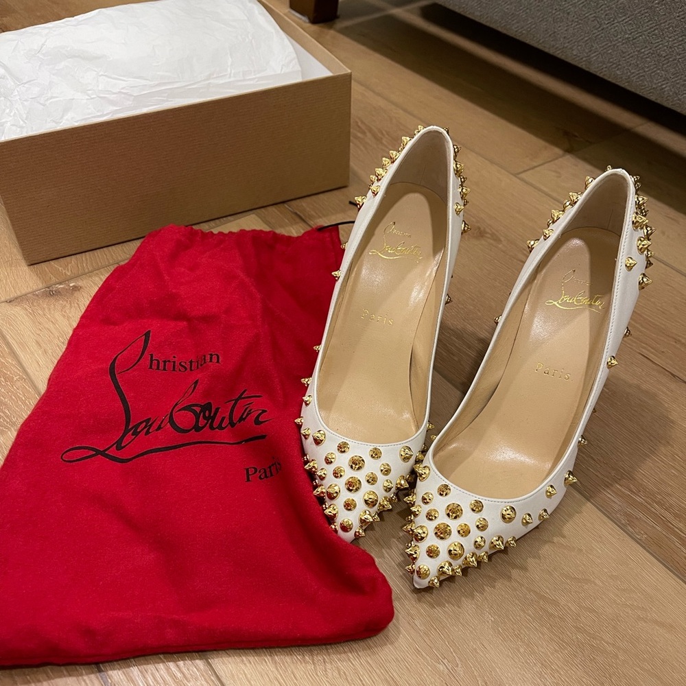 Christian Louboutin- Aimanticlou 85 Nappa Shiny